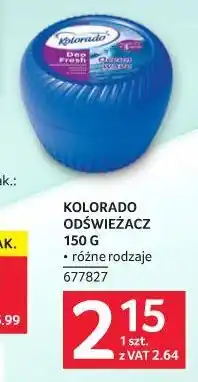 Selgros Kolorado odświeżacz oferta