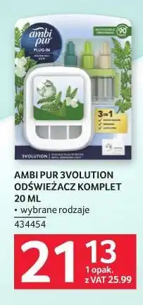Selgros Ambi Pur 3volution odświeżacz komplet oferta