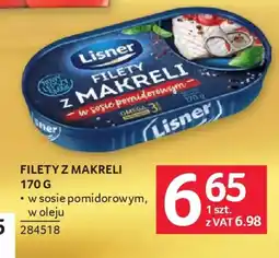 Selgros Filety z makreli oferta