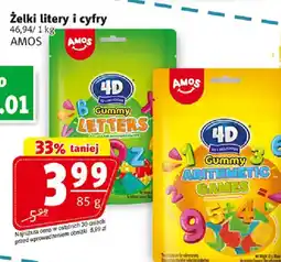 Prim Market AMOS Zelki litery i cyfry oferta