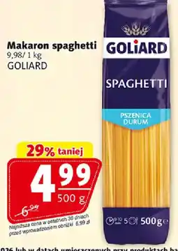 Prim Market Makaron spaghetti Goliard oferta