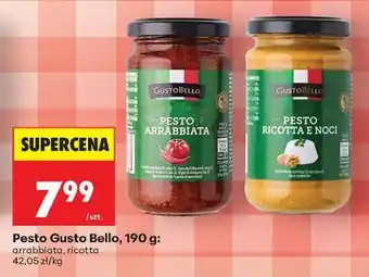 Biedronka Pesto Gusto Bello, 190 g oferta