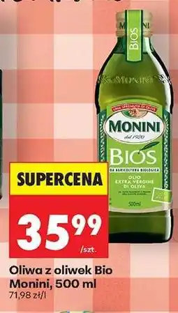 Biedronka Oliwa z oliwek Bio Monini, 500 ml oferta