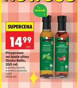 Biedronka Przyprawa na bazie oliwy Gusto Bello, 250 ml oferta