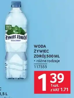 Selgros Woda żywiec zdrój oferta