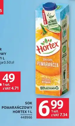 Selgros Sok pomarańczowy hortex oferta