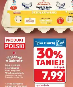 Kaufland Kaufland Jaja ściółkowe oferta