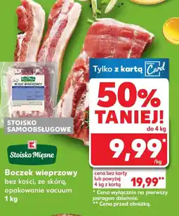 Kaufland Boczek wieprzowy oferta
