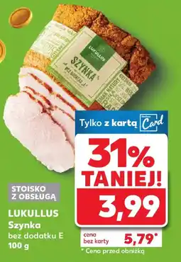 Kaufland Lukullus Szynka oferta