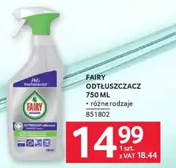 Selgros Fairy odtłuszczacz oferta