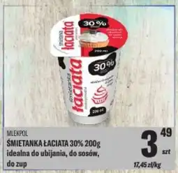 TomiMarkt Mlekpol śmietanka łaciata 30% oferta