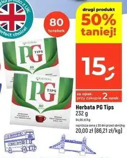 Dealz Herbata PG Tips 232g (80 torebek) oferta