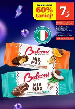 Dealz Balconi Mix Max ciasteczka biszkoptowe (różne rodzaje, 320-350g) oferta