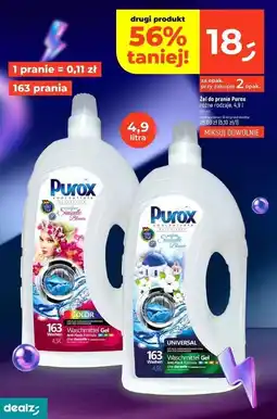Dealz Purox żel do prania oferta