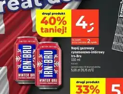 Dealz Napój gazowany cynamonowo-imbirowy Irn-Bru oferta