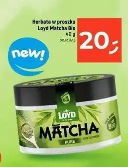 Dealz Herbata w proszku Loyd Matcha Bio oferta
