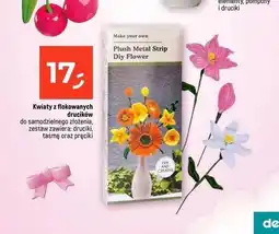 Dealz Plush Metal Strip Diy Flower (Kwiaty z flokowanych drucików) oferta