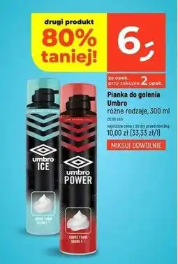 Dealz Pianka do golenia Umbro oferta