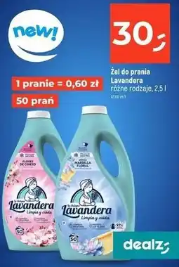 Dealz Żel do prania Lavandera, różne rodzaje oferta