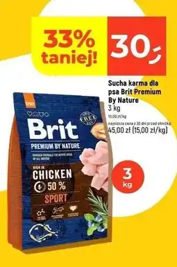 Dealz Sucha karma dla psa Brit Premium By Nature oferta