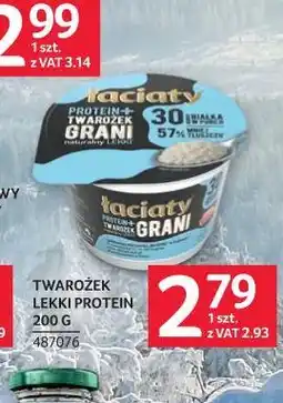 Selgros Łaciaty Serek ziarnisty proteinowy oferta
