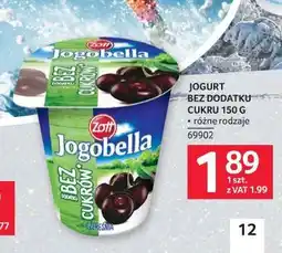 Selgros Jogobella jogurt bez cukru oferta