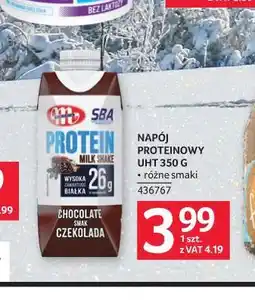 Selgros Napój proteinowy UHT 350g SBA oferta