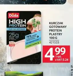 Selgros Duda High Protein Kurczak Gotowany Protein Plastry oferta