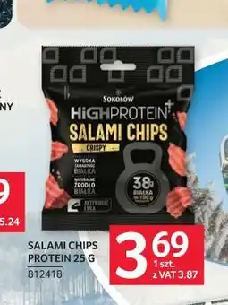 Selgros Sokołów High Protein Salami Chips Protein oferta