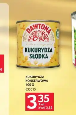 Selgros Kukurydza konserwowa Dawtona oferta