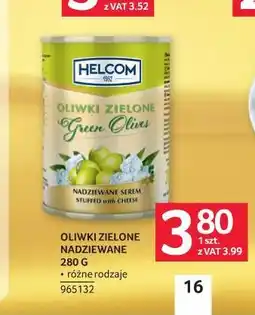 Selgros Oliwki zielone nadziewane Helcom oferta