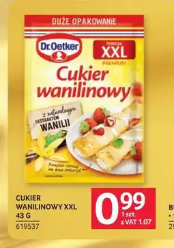 Selgros Dr. Oetker Cukier wanilinowy XXL oferta