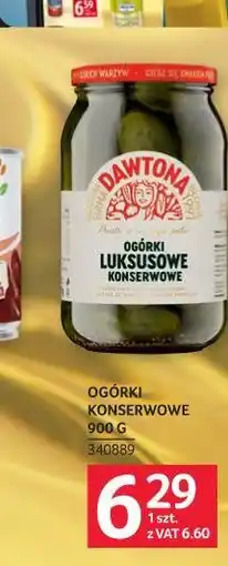 Selgros Ogórki luksusowe konserwowe Dawtona oferta