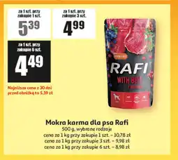 Auchan Mokra karma dla psa Rafi oferta