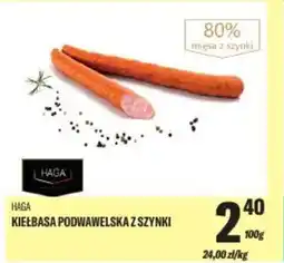 TomiMarkt Haga kiełbasa podwawelska z szynki oferta