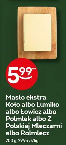 Żabka Masło Extra Łaciate oferta