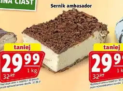 Prim Market Ciasto sernik z polewą Cukiernia Mazurska oferta