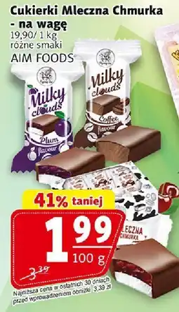 Prim Market Cukierki Mleczna Chmurka Aim Foods na wagę różne smaki oferta