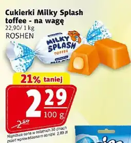 Prim Market Cukierki Milky Splash Toffee Roshen na wagę oferta