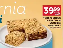 Stokrotka Tort miodowy z orzechami włoskimi oferta