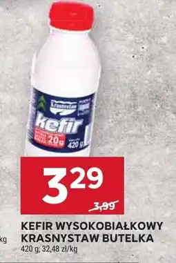 Stokrotka Kefir wysokobiałkowy butelka oferta