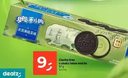 Dealz Ciastka Oreo o smaku lodów matcha oferta