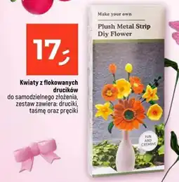 Dealz Kwiaty z flokowanych drucików oferta