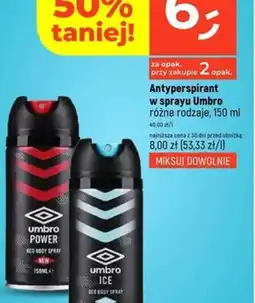 Dealz Umbro Antyperspirant w sprayu oferta