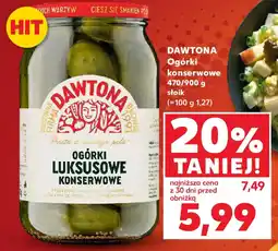 Kaufland Dawtona Ogórki konserwowe oferta