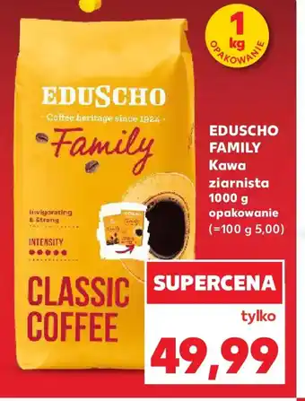 Kaufland Eduscho Kawa ziarnista oferta