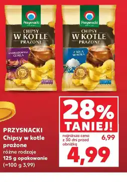 Kaufland Przysnacki Chipsy w kotle prażone oferta