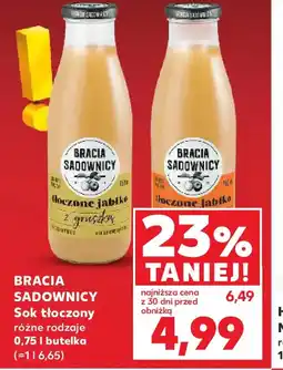 Kaufland Bracia Sadownicy Sok tłoczony oferta