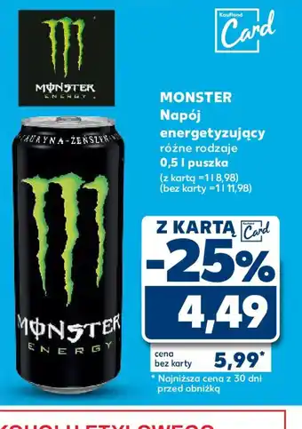 Monster Napój energetyzujący