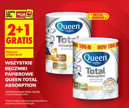 Biedronka Ręczniki papierowe Queen Total Absorption oferta
